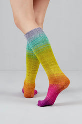 Echoes Fingering Yarn, Colorful Sock Yarn, Echoes1502